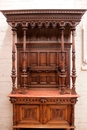 Renaissance style Cabinet in Walnut, France 19th century