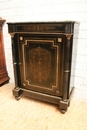 Napoleon III style Cabinet in mahogany and bronze, France 19th century