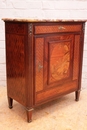 Napoleon III style Cabinet in mahogany,bronze and marble, France 19th century