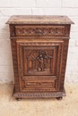 Breton style Cabinet in Oak, France 1900