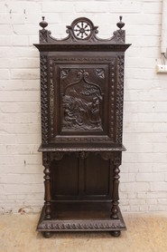 Narrow breton cabinet