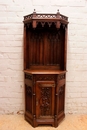 Gothic style Cabinet in Walnut, France 19th century