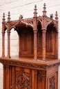 Gothic style Cabinet in Walnut, France 19th century