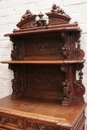 Hunt style Server in Oak, France 19th century