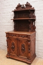 Hunt style Server in Oak, France 19th century