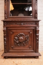 Hunt style Cabinet in Oak, France 19th century