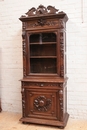 Hunt style Cabinet in Oak, France 19th century