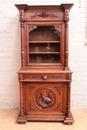 Hunt style Cabinet in Oak, France 19th century