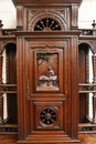 Breton style Cabinet in Oak, France 19th century