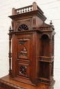 Breton style Cabinet in Oak, France 19th century