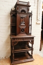 Breton style Cabinet in Oak, France 19th century