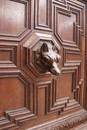 Hunt style Cabinet in Oak, France 19th century