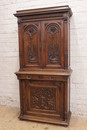 Renaissance style Cabinet in Walnut, France 19th century