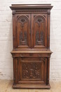 Renaissance style Cabinet in Walnut, France 19th century