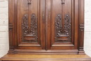 Renaissance style Cabinet in Walnut, France 19th century