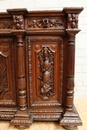 Hunt style Sideboard in Oak, France 19th century