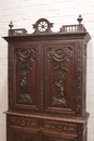 Breton style Cabinet in Oak, France 19th century