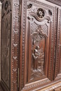 Breton style Cabinet in Oak, France 19th century