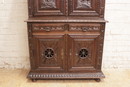 Breton style Cabinet in Oak, France 19th century