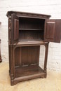 Gothic style Cabinet in Oak, France 19th century