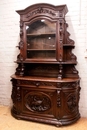 Hunt style Cabinet in Oak, France 19th century