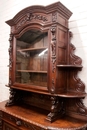 Hunt style Cabinet in Oak, France 19th century