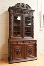 Hunt style Cabinet in Oak, France 19th century