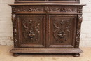 Hunt style Cabinet in Oak, France 19th century