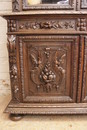 Hunt style Cabinet in Oak, France 19th century