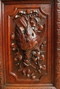 Hunt style Cabinet in Oak, France 19th century