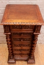 Hunt style Nightstand in Oak, France 19th century