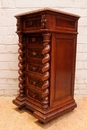 Hunt style Nightstand in Oak, France 19th century