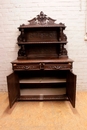 Hunt style Server in Oak, France 19th century