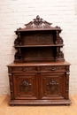 Hunt style Server in Oak, France 19th century