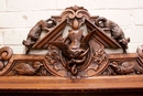 Hunt style Cabinet in Oak, France 19th century