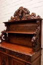 Hunt style Cabinet in Oak, France 19th century