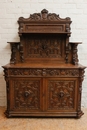 Renaissance style Cabinet in Oak, France 19th century