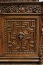 Renaissance style Cabinet in Oak, France 19th century