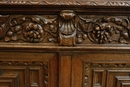 Renaissance style Cabinet in Oak, France 19th century