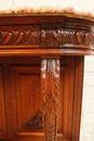 Renaissance style Console in Oak, France 19th century