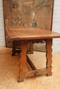 Spanish style Table in Oak, spain 19th century