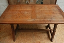 Spanish style Table in Oak, spain 19th century