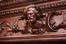 Hunt style Bookcase in Oak, France 19th century