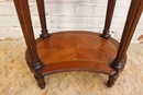 Louis XVI style Nightstand in mahogany and bronze, France 1900