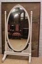 Louis XVI style Cheval mirror, France 1900