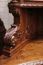 Hunt style Corner cabinets in Oak, France 19th century