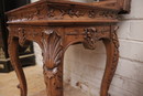 Louis XV/hunt style style End tables in Oak, France 19th century