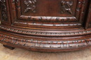 Hunt style Cabinets in Oak, France 19th century