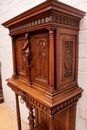 Renaissance style Cabinet in Walnut, France 19th century