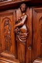 Renaissance style Cabinet in Walnut, France 19th century